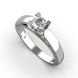 White Gold Diamond Ring 23621121 from the manufacturer of jewelry LUNET JEWELERY at the price of  UAH: 1