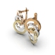 Mixed Metals Earrings without Stones 312821100 from the manufacturer of jewelry LUNET JEWELERY at the price of $504 UAH: 9