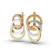 Mixed Metals Earrings without Stones 312821100 from the manufacturer of jewelry LUNET JEWELERY at the price of $504 UAH: 8