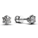 White Gold Diamond Earrings 36861121 from the manufacturer of jewelry LUNET JEWELERY at the price of $3 512 UAH: 5