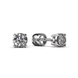 White Gold Diamond Earrings 310201121