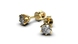 Red Gold Diamond Earrings 36902421