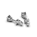 White Gold Diamond Earrings 329591121 from the manufacturer of jewelry LUNET JEWELERY at the price of $1 856 UAH: 7
