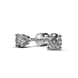 White Gold Diamond Earrings 329591121 from the manufacturer of jewelry LUNET JEWELERY at the price of $1 856 UAH: 8