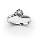 White Gold Diamond Ring 29941121 from the manufacturer of jewelry LUNET JEWELERY at the price of  UAH: 2