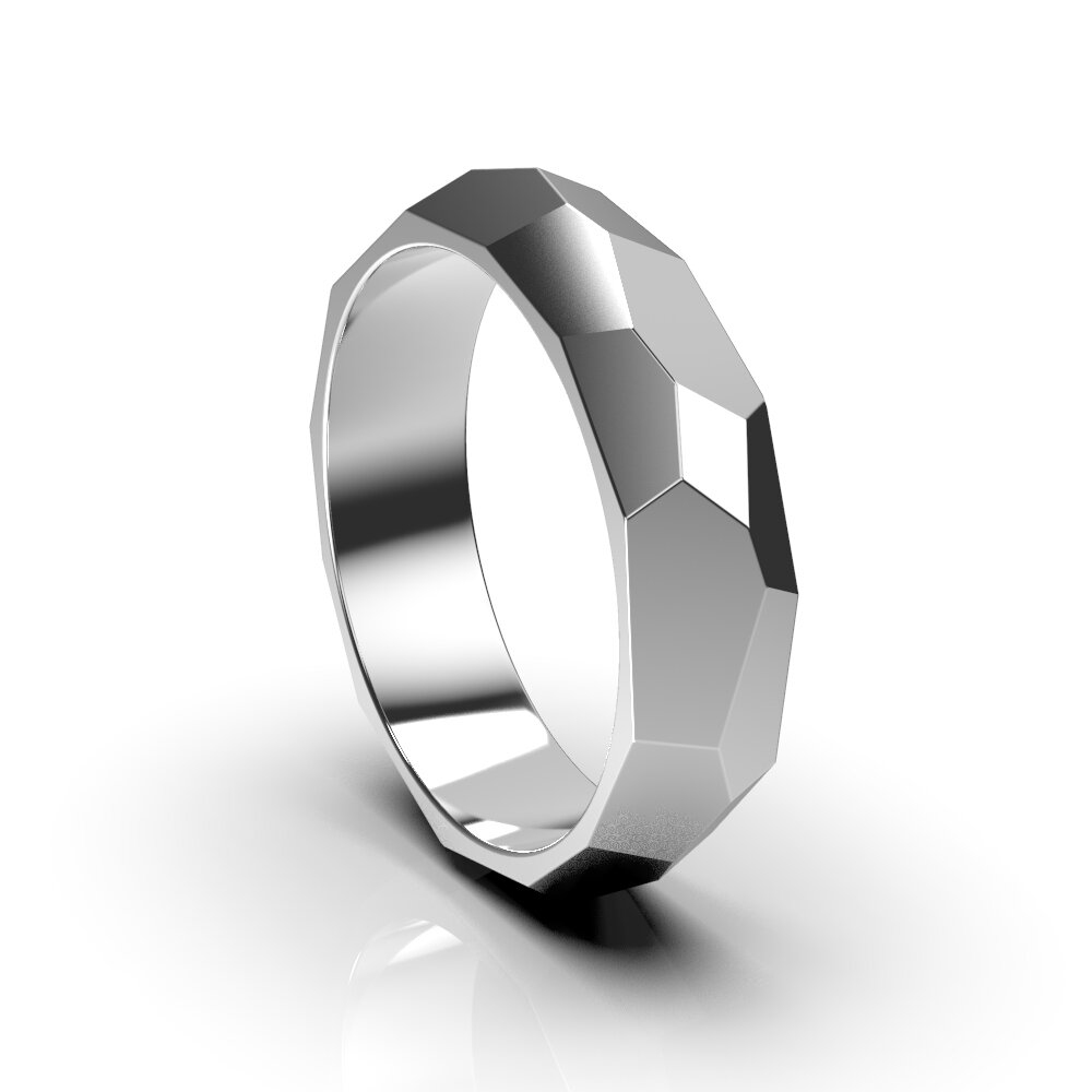 White Gold Wedding Ring 28901100