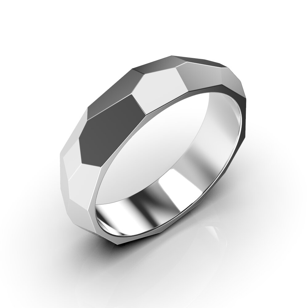 White Gold Wedding Ring 28901100