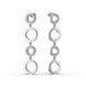 White Gold Diamond Earrings 36871121 from the manufacturer of jewelry LUNET JEWELERY at the price of $3 230 UAH: 4