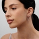 White Gold Diamond Earrings 36391121