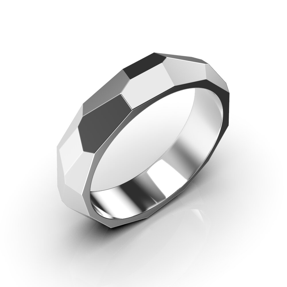 White Gold Wedding Ring 210231100