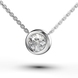 White Gold Diamond Necklace 719071121
