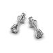 Earrings white gold diamond 331551121 from the manufacturer of jewelry LUNET JEWELERY at the price of $902 UAH: 10