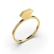Red Gold Everyday Ring Without Stones 29722400 from the manufacturer of jewelry LUNET JEWELERY at the price of  UAH: 4