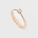 Red Gold Diamond Ring 25052421 from the manufacturer of jewelry LUNET JEWELERY at the price of  UAH: 2