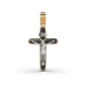 Gold Crucifixion Cross Pendant 129742422