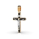 Gold Crucifixion Cross Pendant 129742422