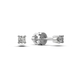 Earrings white gold diamond 331201121 from the manufacturer of jewelry LUNET JEWELERY at the price of $372 UAH: 5