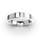 White Gold Wedding Ring 210241100 from the manufacturer of jewelry LUNET JEWELERY at the price of  UAH: 2