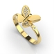 Red Gold Diamonds Ring 29592421 from the manufacturer of jewelry LUNET JEWELERY at the price of  UAH: 1