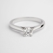 White Gold Diamond Ring 24621121 from the manufacturer of jewelry LUNET JEWELERY at the price of  UAH: 2