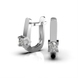 White Gold Diamond Earrings 312171121 from the manufacturer of jewelry LUNET JEWELERY at the price of $728 UAH: 12