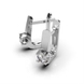 White Gold Diamond Earrings 312171121 from the manufacturer of jewelry LUNET JEWELERY at the price of $728 UAH: 13