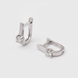 White Gold Diamond Earrings 312171121 from the manufacturer of jewelry LUNET JEWELERY at the price of $728 UAH: 1