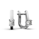 White Gold Diamond Earrings 312171121 from the manufacturer of jewelry LUNET JEWELERY at the price of $728 UAH: 9