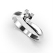 White Gold Diamond Ring 25331121 from the manufacturer of jewelry LUNET JEWELERY at the price of  UAH: 1
