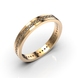 Red Gold Diamond Wedding Ring 29382421