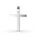 White Gold Cross without Stones 111291100