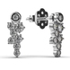 White Gold Diamond Earrings 34541521 from the manufacturer of jewelry LUNET JEWELERY at the price of  UAH: 1