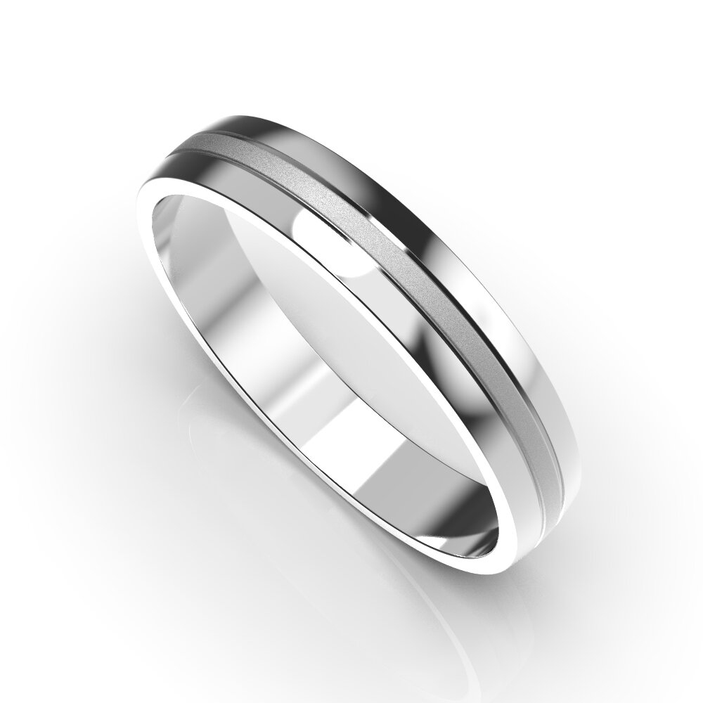 White Gold Wedding Ring 29391121