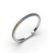 White Gold Diamond Ring 226931121 from the manufacturer of jewelry LUNET JEWELERY at the price of $484 UAH: 9