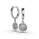 White Gold Diamond Earrings 318461121 from the manufacturer of jewelry LUNET JEWELERY at the price of $655 UAH: 4