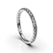 White Gold Diamond Wedding Ring 210451121 from the manufacturer of jewelry LUNET JEWELERY at the price of $865 UAH: 8