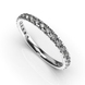 White Gold Diamond Wedding Ring 210451121 from the manufacturer of jewelry LUNET JEWELERY at the price of $865 UAH: 6