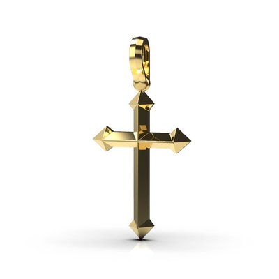 Крестик с красного золота 11622400