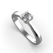White Gold Diamond Ring 27451121 from the manufacturer of jewelry LUNET JEWELERY at the price of  UAH: 1