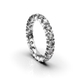 White Gold Diamond Wedding Ring 212061121 from the manufacturer of jewelry LUNET JEWELERY at the price of $3 528 UAH: 3