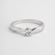 White Gold Diamond Ring 22991121 from the manufacturer of jewelry LUNET JEWELERY at the price of $556 UAH: 1