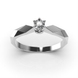 White Gold Diamond Ring 22991121 from the manufacturer of jewelry LUNET JEWELERY at the price of $556 UAH: 9