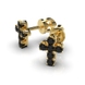 Сережки з жовтого золота, з чорними діамантами 322873122 від виробника ювелірних прикрас LUNET JEWELLERY по ціні 30 960 грн грн: 9