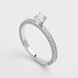 White Gold Diamond Ring 222171121 from the manufacturer of jewelry LUNET JEWELERY at the price of $1 526 UAH: 3