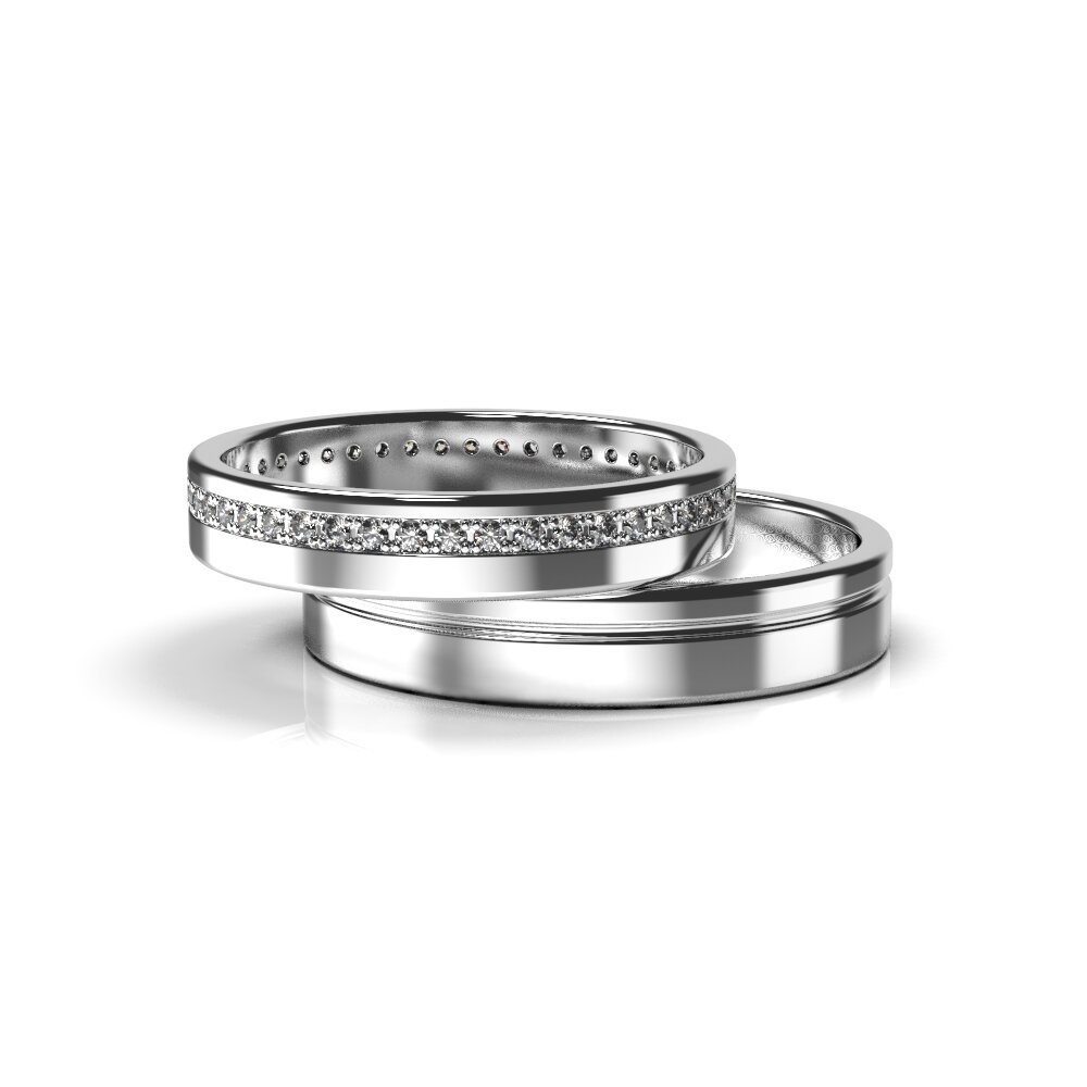 White Gold Wedding Ring 29451100