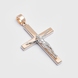 Mixed Metals Cross without Stones 122941100