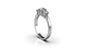 White Gold Diamonds Ring 27421121 from the manufacturer of jewelry LUNET JEWELERY at the price of  UAH: 3