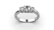 White Gold Diamonds Ring 27421121 from the manufacturer of jewelry LUNET JEWELERY at the price of  UAH: 2