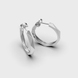 White Gold Earrings 330691100 from the manufacturer of jewelry LUNET JEWELERY at the price of $573 UAH: 7