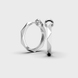 White Gold Earrings 330691100 from the manufacturer of jewelry LUNET JEWELERY at the price of $573 UAH: 4